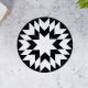 Black and White Cake Stand for Pastry, Fruit or Cakes